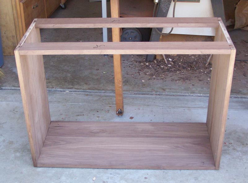 The bottom cabinet