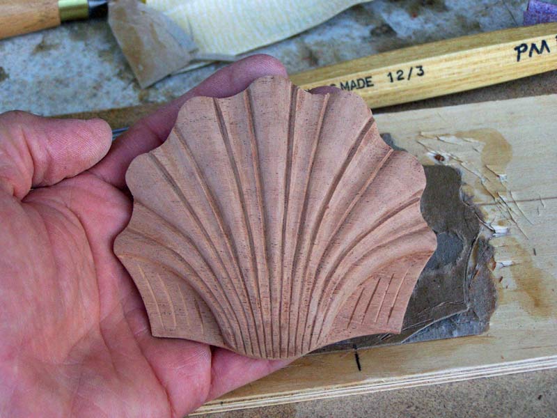 The completed shell